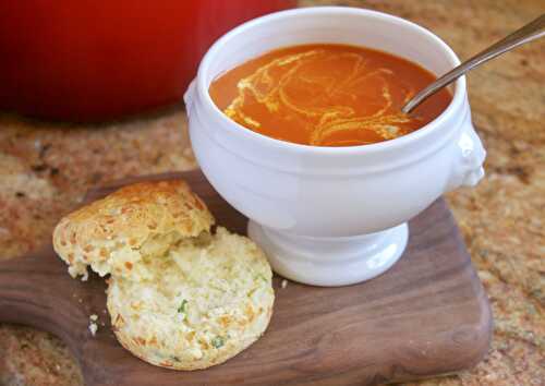 Quick Tomato and Turmeric Soup Recipe