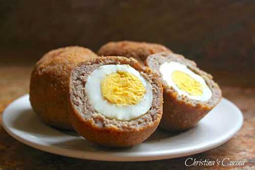 Scotch Eggs ~ Deep-Fried, Sausage-Covered Hard Boiled Eggs