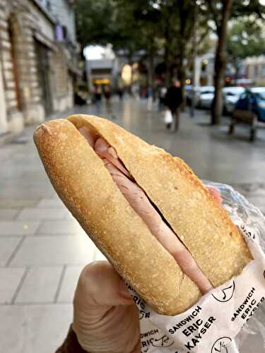 Simplest is Best: French Ham and Butter Baguette Sandwich (Jambon Beurre)