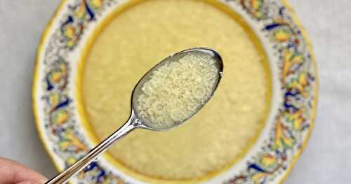 Stracciatella (for soup)