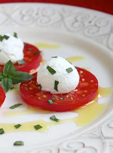 Tomato, Ricotta and Basil Antipasto
