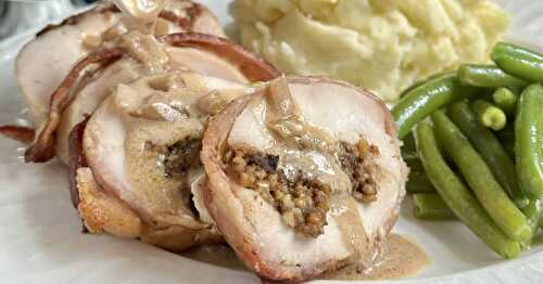 Balmoral Chicken (Recipe with Haggis) Scottish Meal