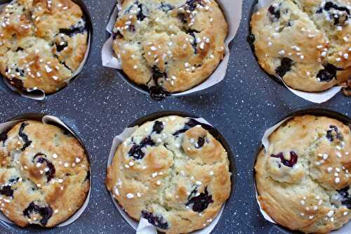 Perfect Blueberry Muffin Recipe (Made with Yogurt and No Butter)