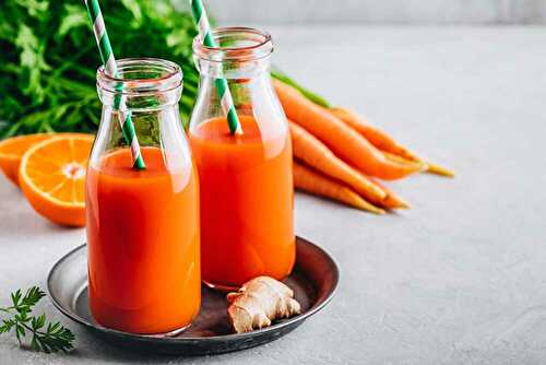 Carrot Smoothie Orange and Ginger