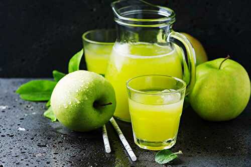 Green Apple and Lemon Juice