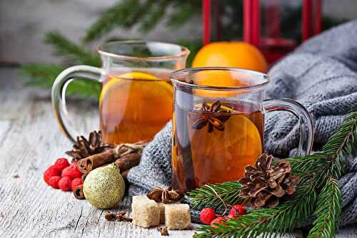 Preparation for black Christmas tea