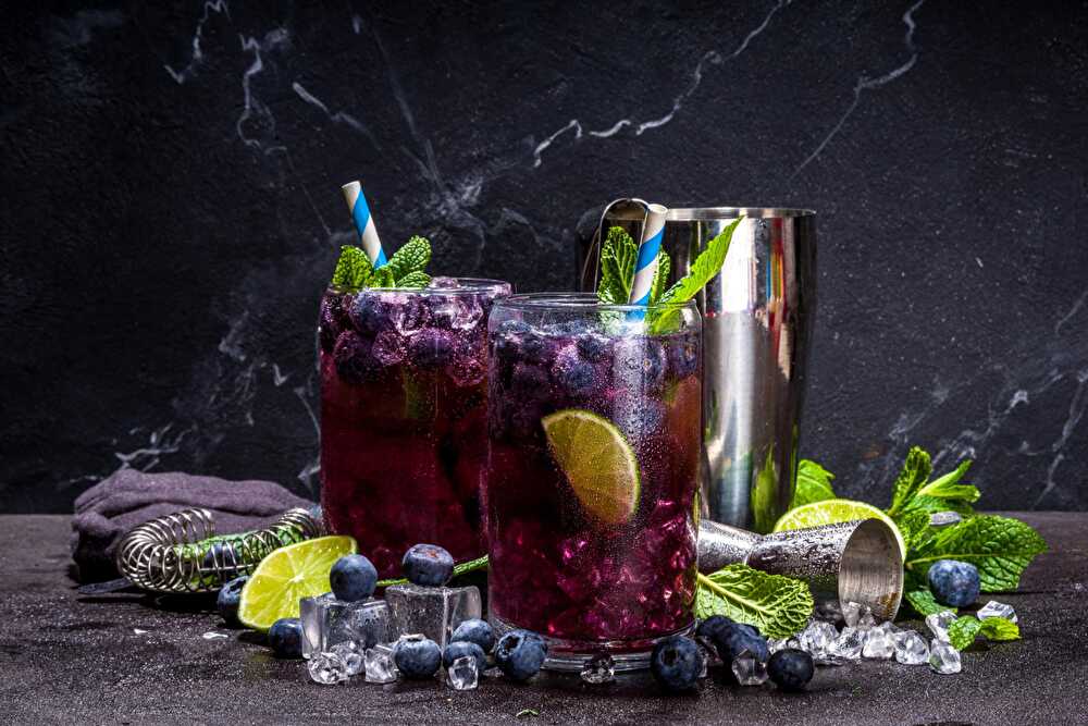 Blueberry Mojito, a Fresh Breeze