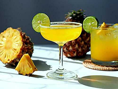 Pineapple and Lime Margarita
