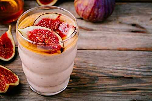 Morning Fig and Honey Smoothie