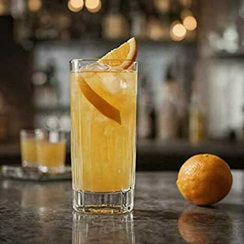 Classic Orange and Vodka Cocktail