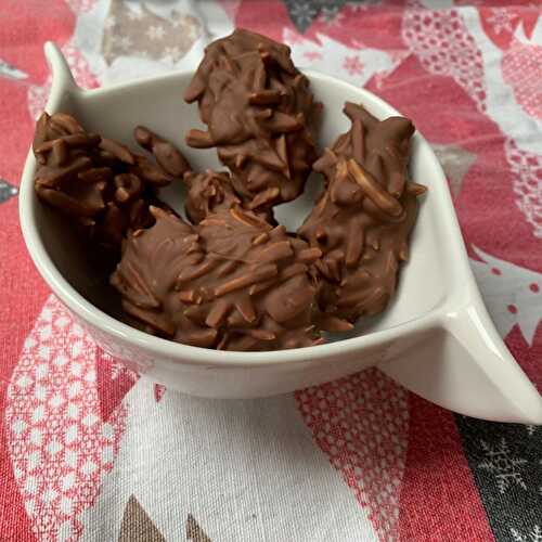 No-Bake Roasted Almond Slivers with Chocolate