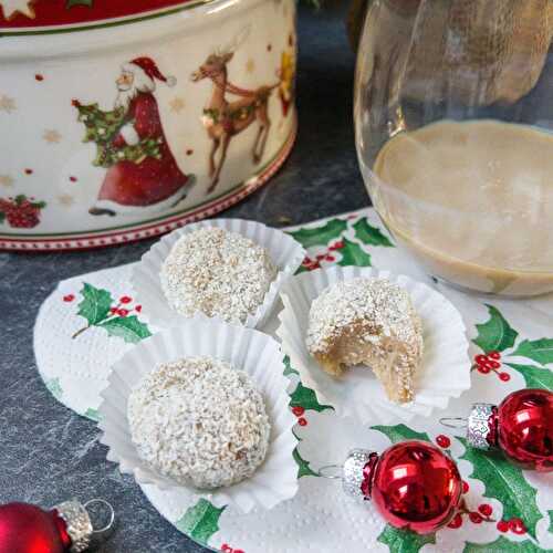 Bliss balls with Baileys Salted Caramel and Speculoos