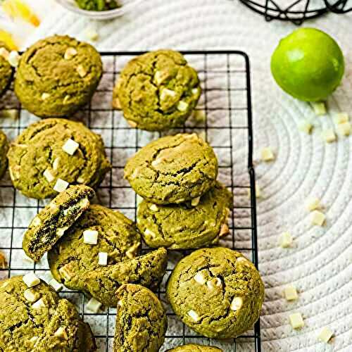 Matcha White Chocolate Chip Cookies