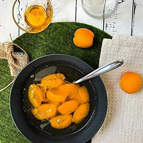 Homemade Apricot Compote