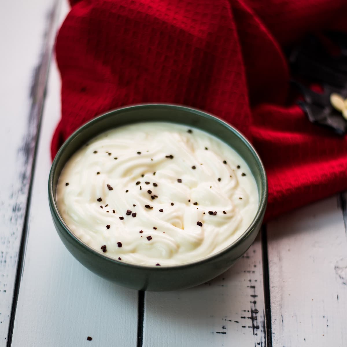 White Chocolate Pudding