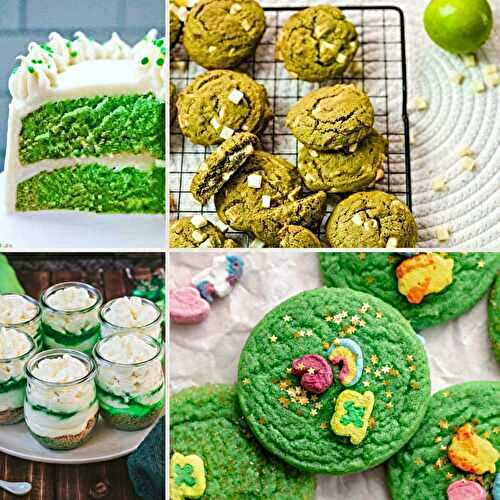 Green Desserts for St. Patrick’s Day