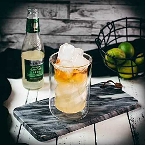 Dark and Stormy Drink