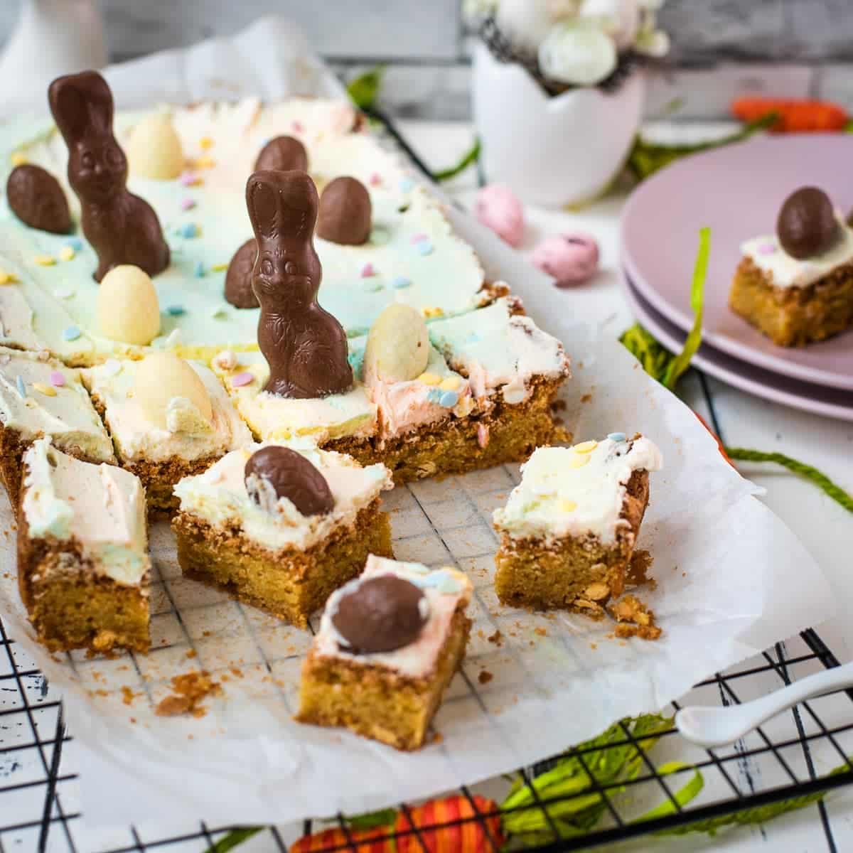 Easter Sugar Cookie Bars