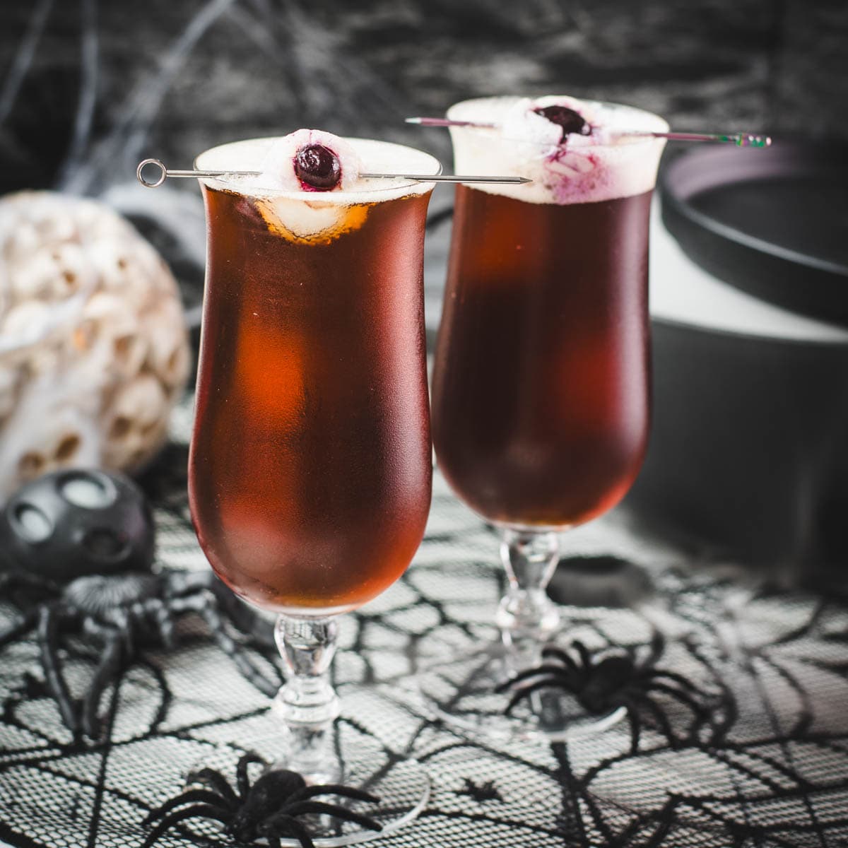 Black Velvet Halloween Drink