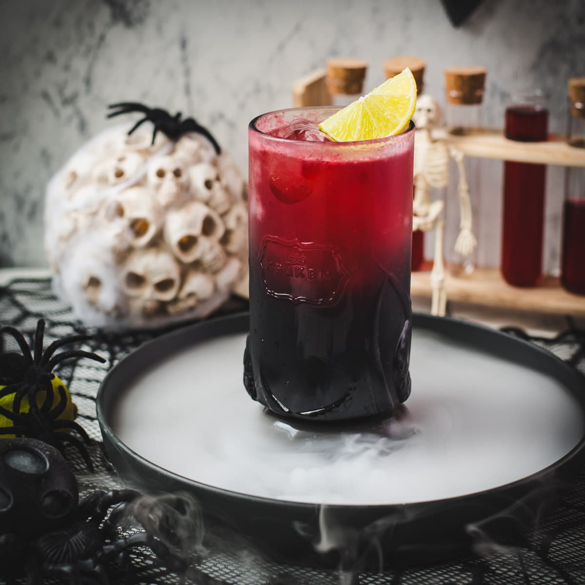 Crimson Kraken Cocktail