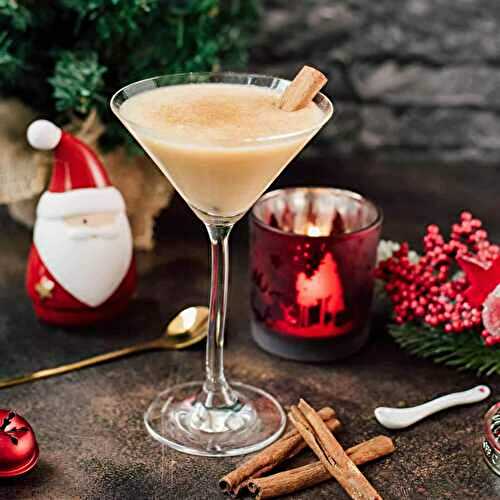 Eggnog Martini