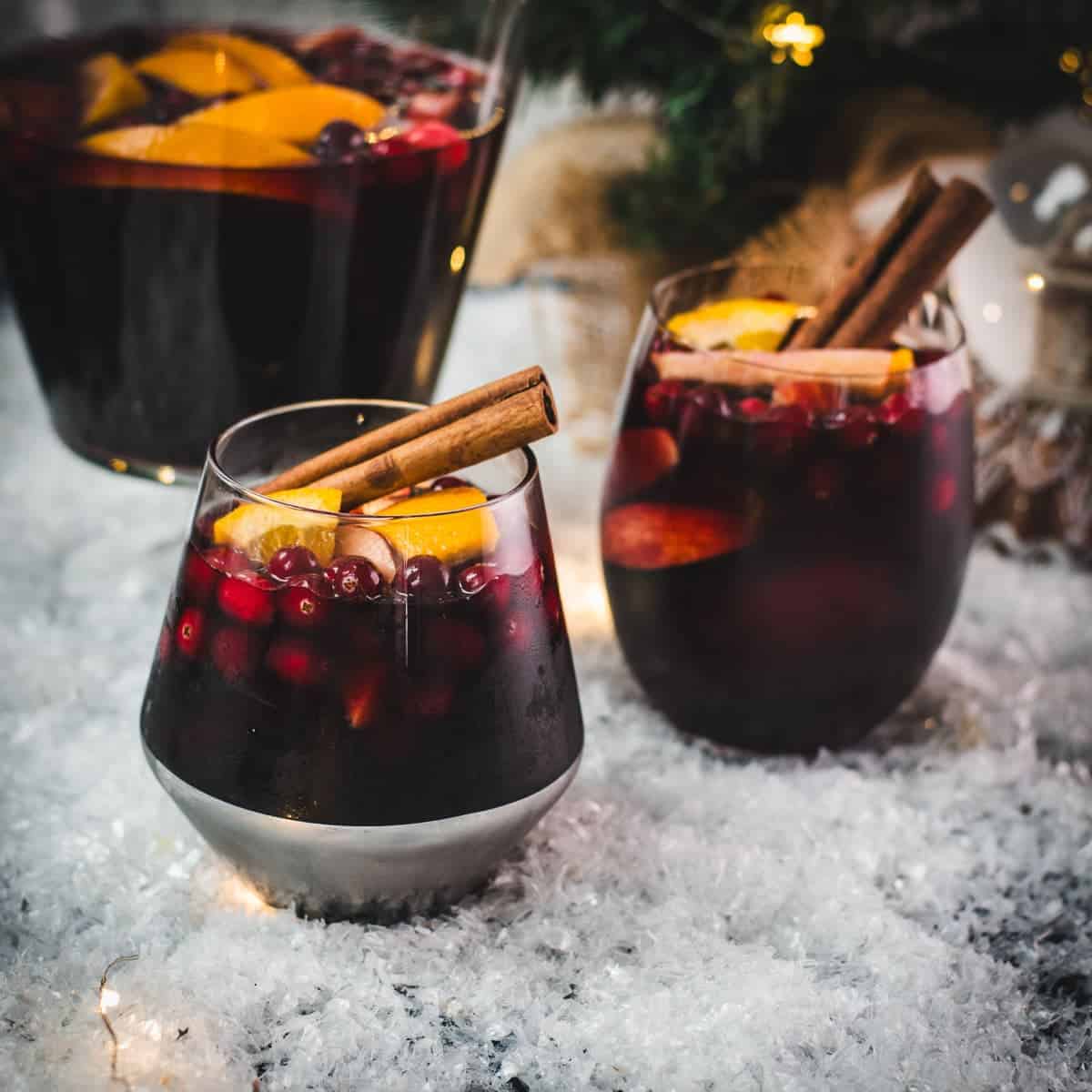 Spiced Winter Sangria