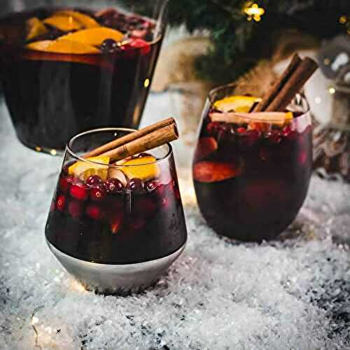 Spiced Winter Sangria
