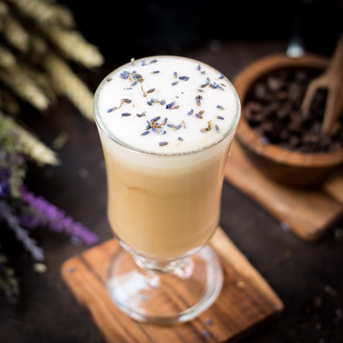 Honey Lavender Oat Milk Latte