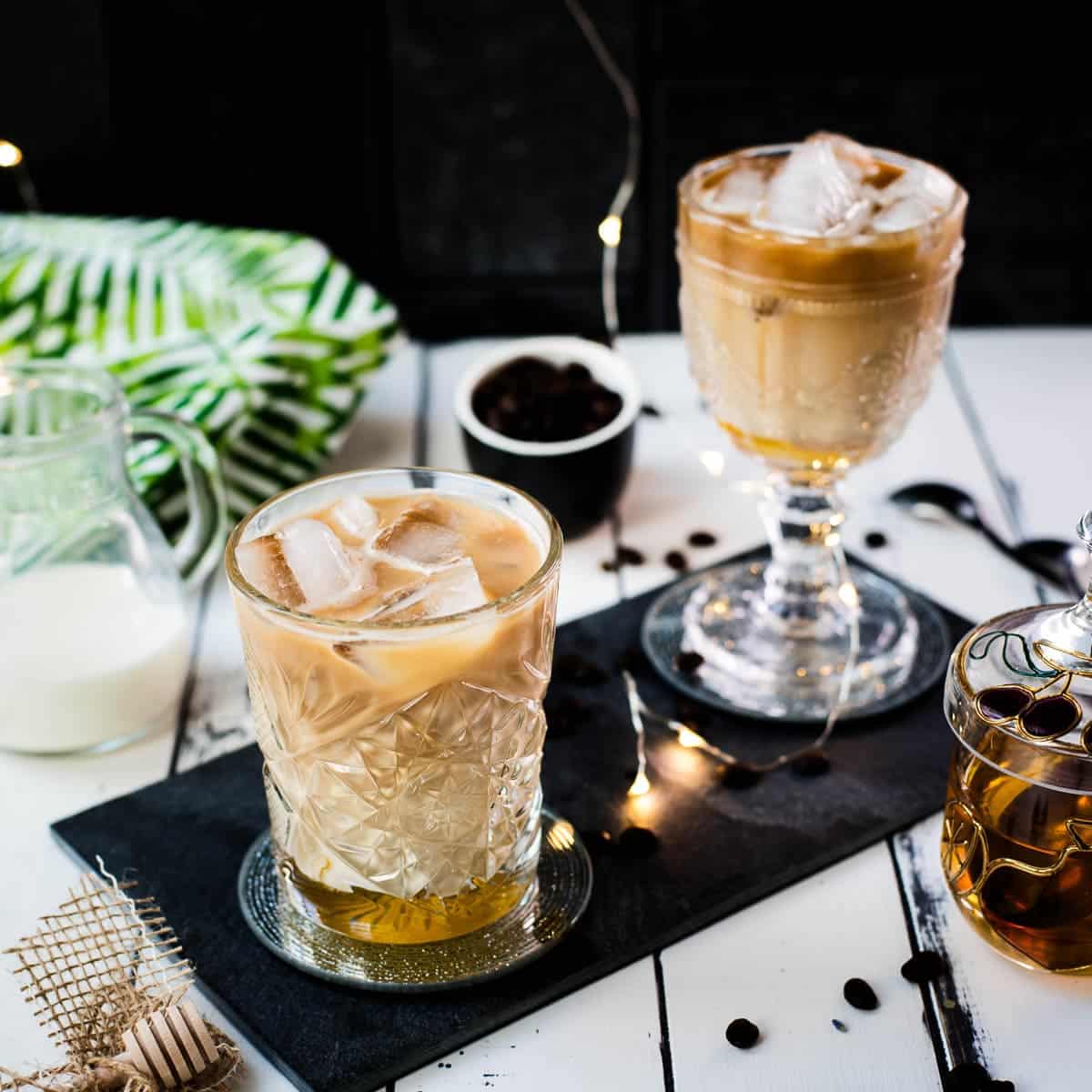 Iced Honey Latte