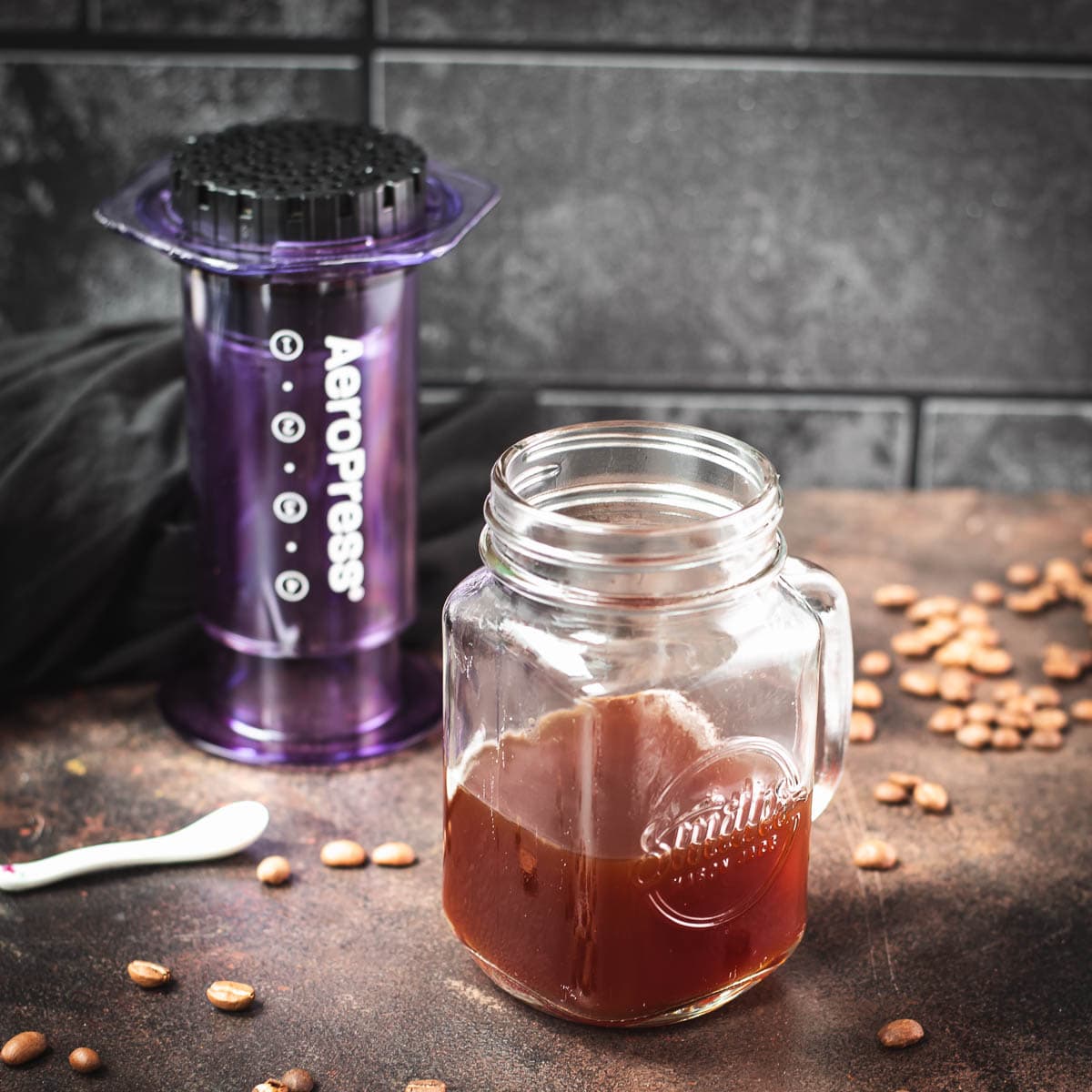 Reverse AeroPress Coffee