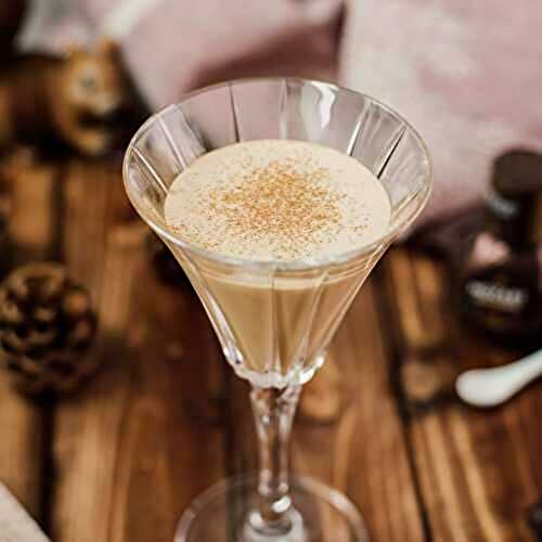 Brandy Alexander with Dark Chocolate Liqueur