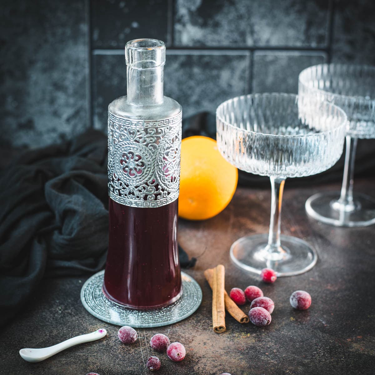 Cranberry Simple Syrup Recipe
