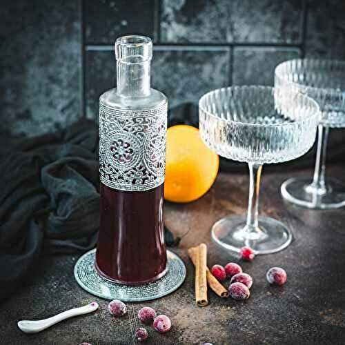 Cranberry Simple Syrup Recipe