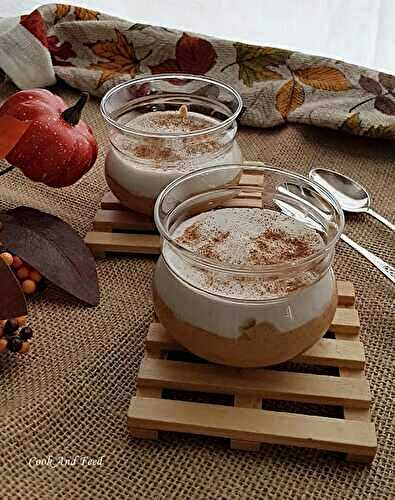 Μους Κολοκύθας Με Κρέμα Καρύδας / Pumpkin Mousse With Coconut Cream