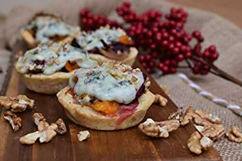 Τάρτα Με Κολοκύθα, Πατζάρι Και Μπλε Τυρί / Pumpkin, Beet And Blue Cheese Tart