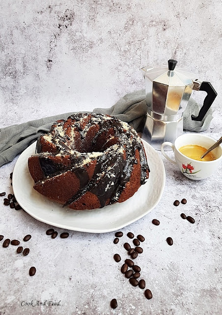 Κέικ Με Καφέ Και Φουντούκι / Coffee And Hazelnut Cake
