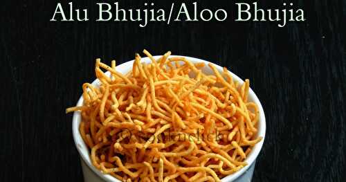 Alu Bhujia/Aloo Bhujia/Potato Sev