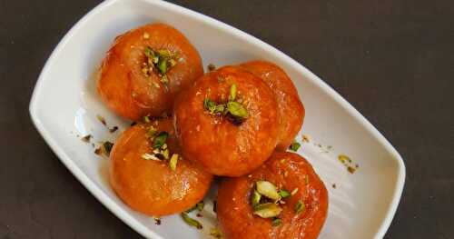 Balushahi / North Indian Doughnuts/Tikari