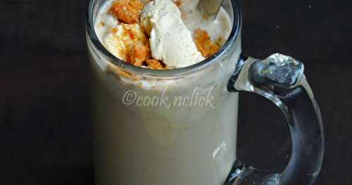 Biscuit & Vanilla Icecream Shake