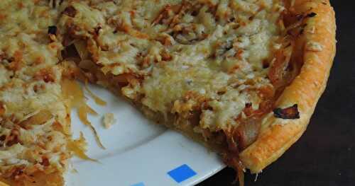 Caramelized Onions & Cheese Tart