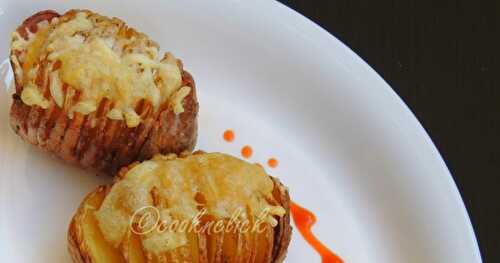 Cheesy Hasselback Potatoes