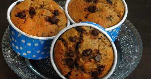 Chia Seeds & Chocolate Chips Rye Muffins