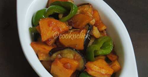 Di San Xian - Chinese Stirfried Vegetables