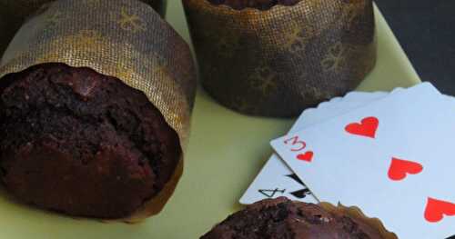 Double Chocolate Beets Muffins