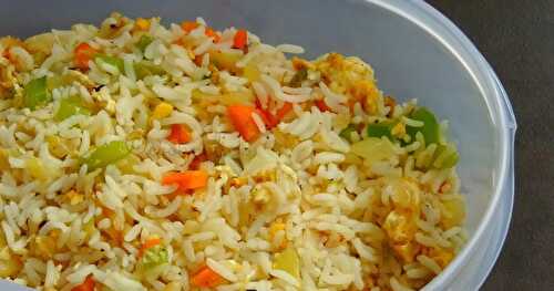 Egg Vegetable Rice