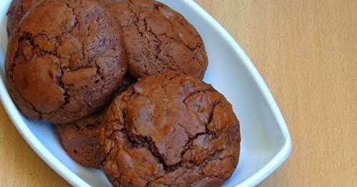 Eggless Dark Chocolate Cookies