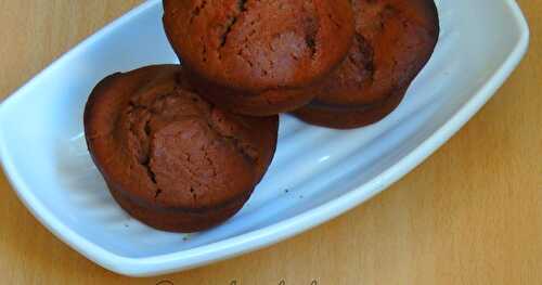 Eggless Dates & Chocolate Muffins