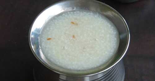 Kuthiravali Kanji/Barnyard Millet Porridge
