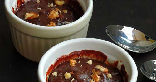 Microwave 1 minute Single Serving Brownies