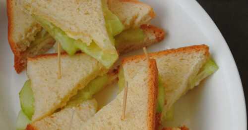 Mini English Tea Sandwich